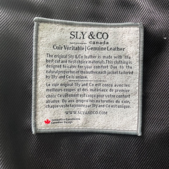 Sly and Co Leather Biker Jacket - Picture 4 of 6